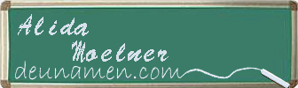 Alida Moelner Visitenkarte
